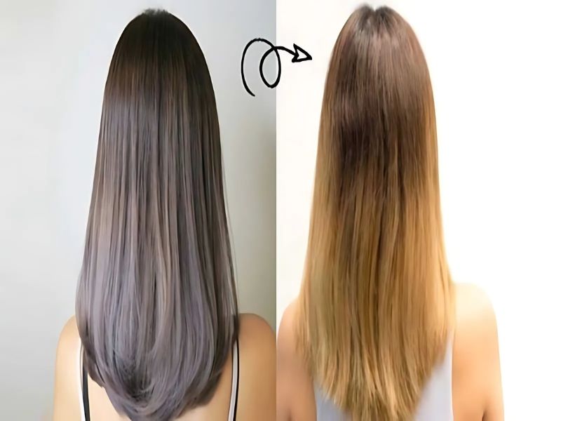 chăm sóc tóc nhuộm
