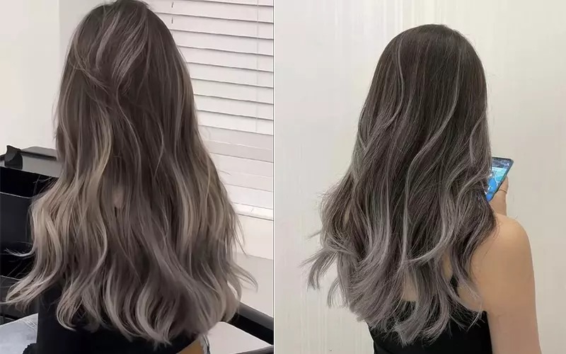 học uốn tóc và nhuộm màu