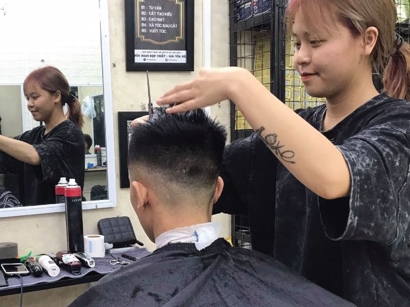 Học cắt tóc nam tại Hải Phòng mang đến nhiều cơ hội nghề nghiệp