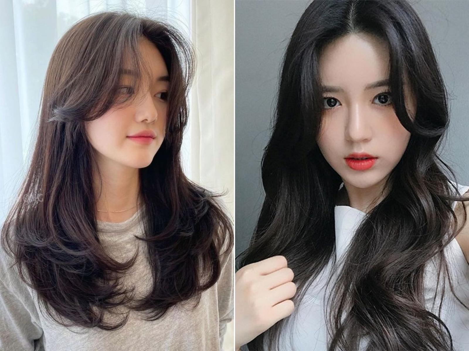 kiểu tóc phù hợp từng dáng mặt