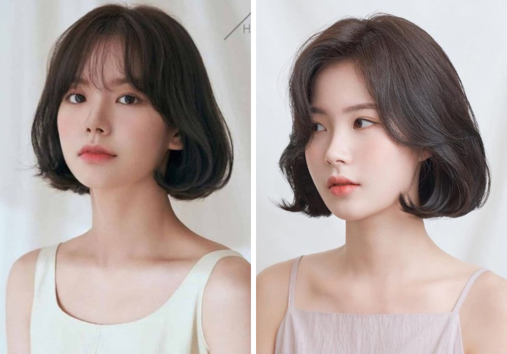 kiểu tóc phù hợp từng dáng mặt