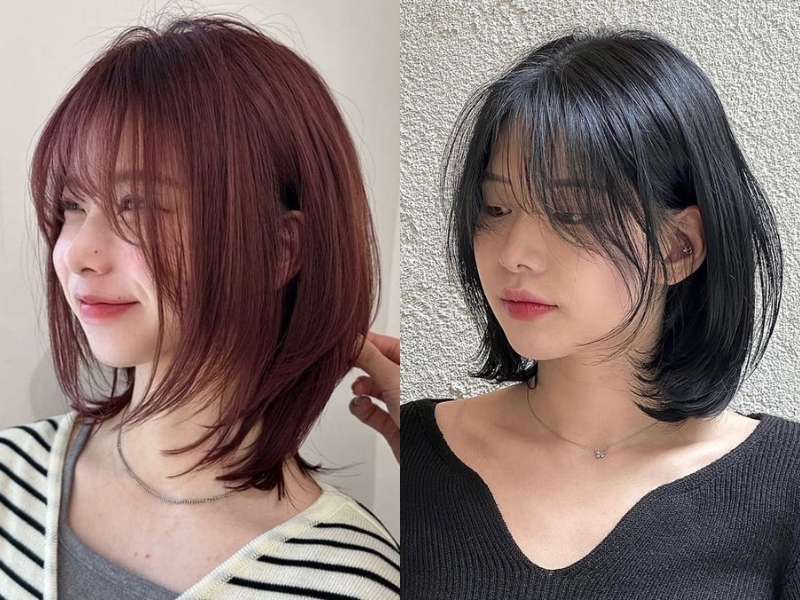 làm tóc layer nữ