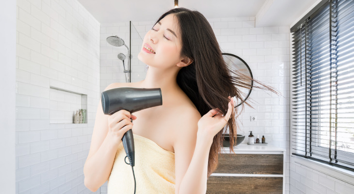 sử dụng máy sấy đúng cách