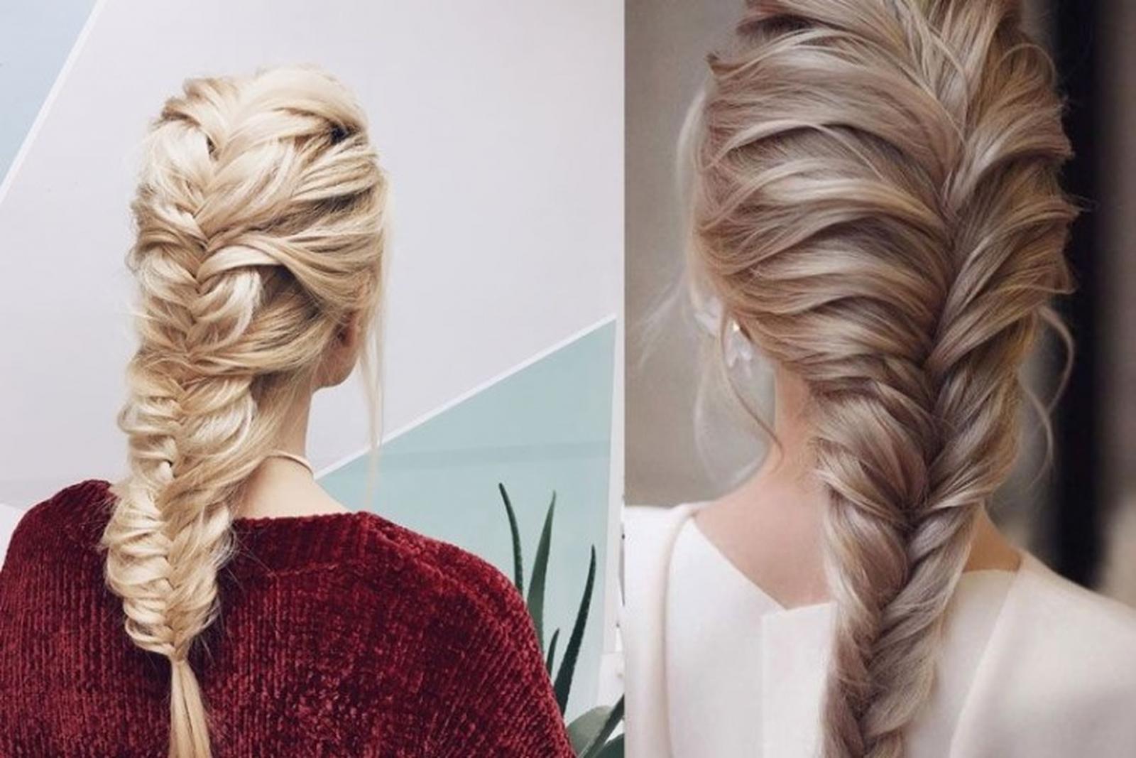  tự làm tóc tết đuôi cá